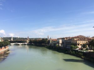 Río Adige al paso por Verona