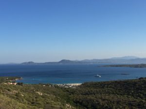 Vistas del mar Tirreno