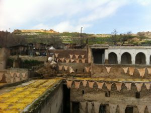 Curtiduría en Fez